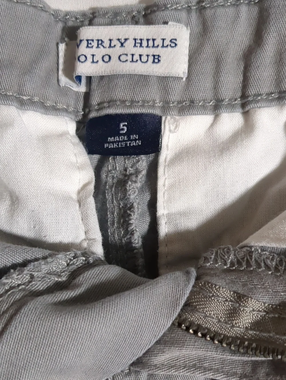 Beverly Hills Polo Club Boy's Gray Casual Pants